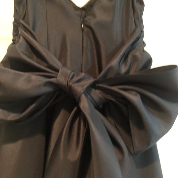 Cache Black Empire Waist Taffeta Maxi Dress - Picture 3 of 12